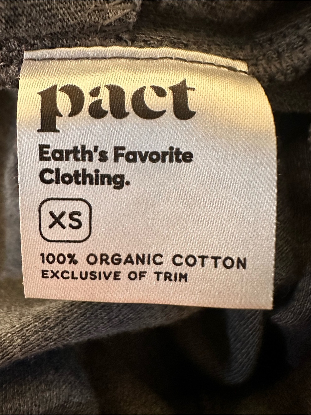 New W/ Imperfections Pact Sz XS Medium Gray Airplane Wide Leg Pant Medium Gray - Picture 8 of 11